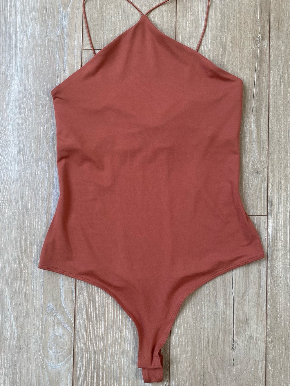 H&M Rusty Terracotta Strappy Women's Bodysuit